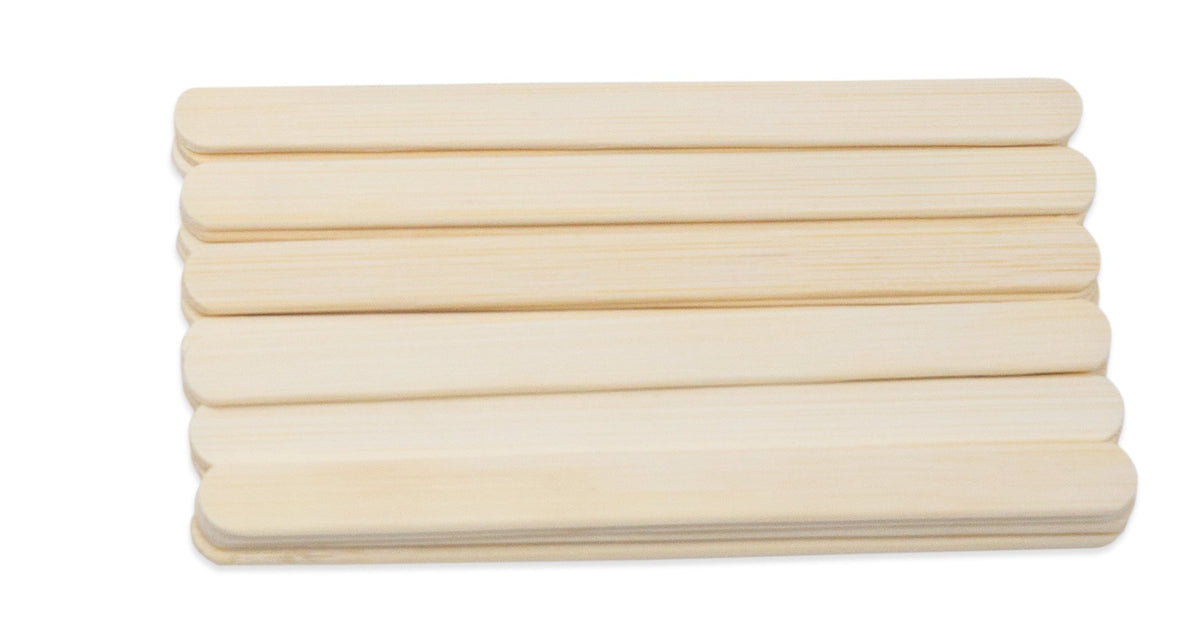 30 Reusable Bamboo Sticks - for Inland Loom Square and Round Popsicle Molds