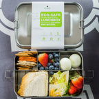 Stainless Steel Leak-Proof Bento Lunch Box, 5 Compartment, 50 oz
