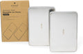 Inland Loom Stainless Steel Ice Packs for Lunch Boxes, Freezer Packs, Reusable, 2 Pack