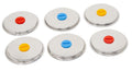 Lids for Round Popsicle Molds with Steel Sticks