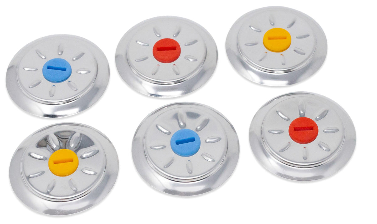 Lids for Round Popsicle Molds with Bamboo Sticks